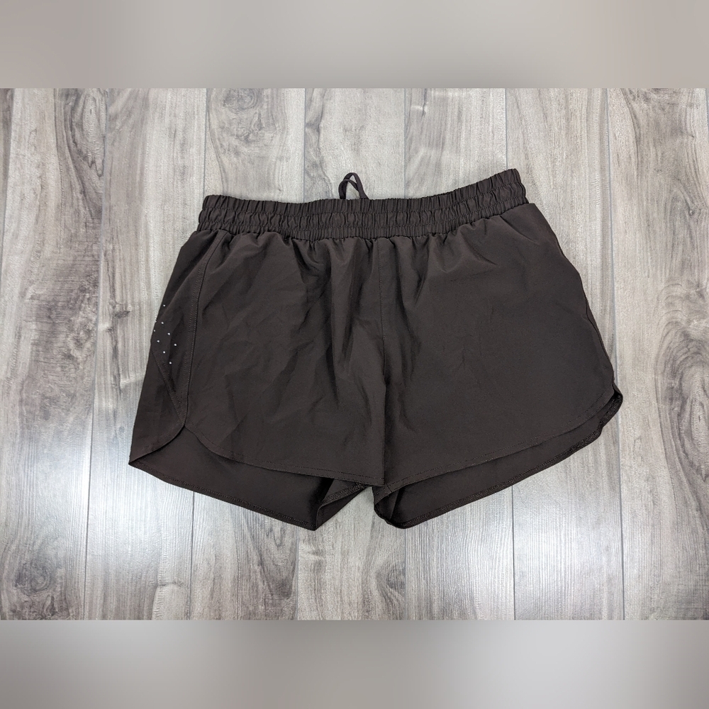Athletic Works Running Workout Shorts Size Large Brown